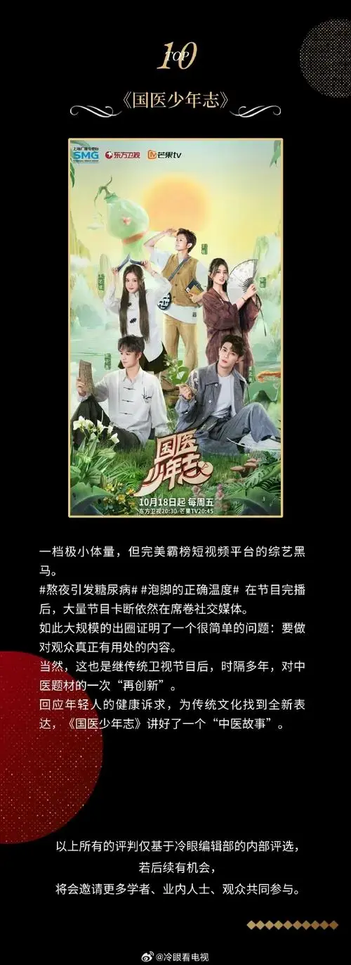 2024年度综艺榜单