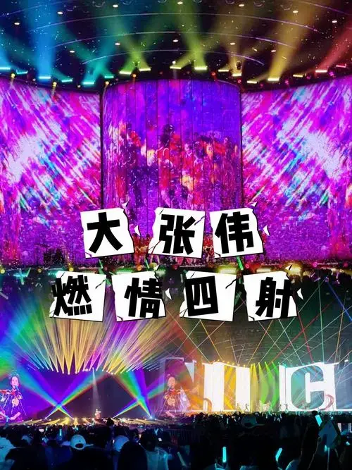 ✨大张伟2024.12.21天津站🔥燃情开唱!现场气氛太炸了!