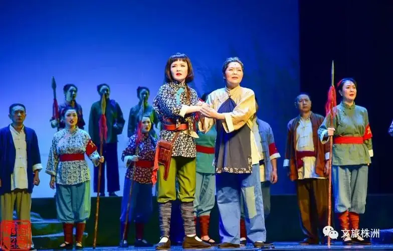 经典歌剧《洪湖赤卫队》来株巡演,株洲妹子陈小艺扮韩英