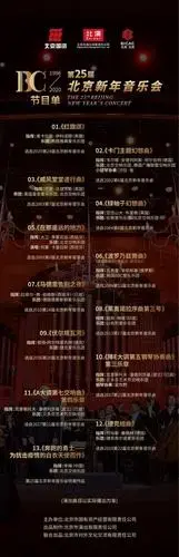 第25届北京新年音乐会丨倒计时2天请查收这份浓缩24年精华的曲目单