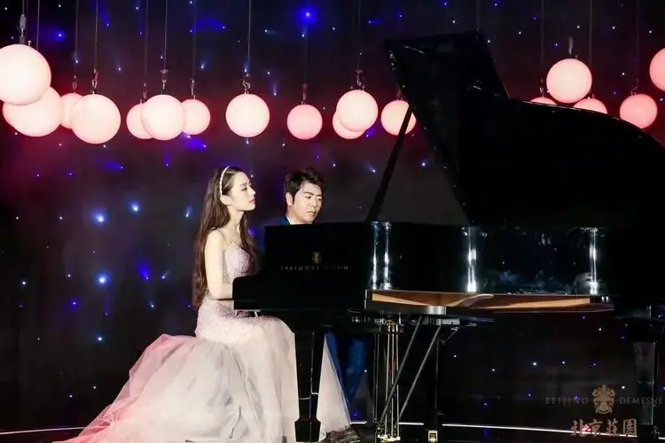 郎朗吉娜私享音乐会🎵～ 吉娜本人太美啦💗🥰 现场听郎朗和吉娜