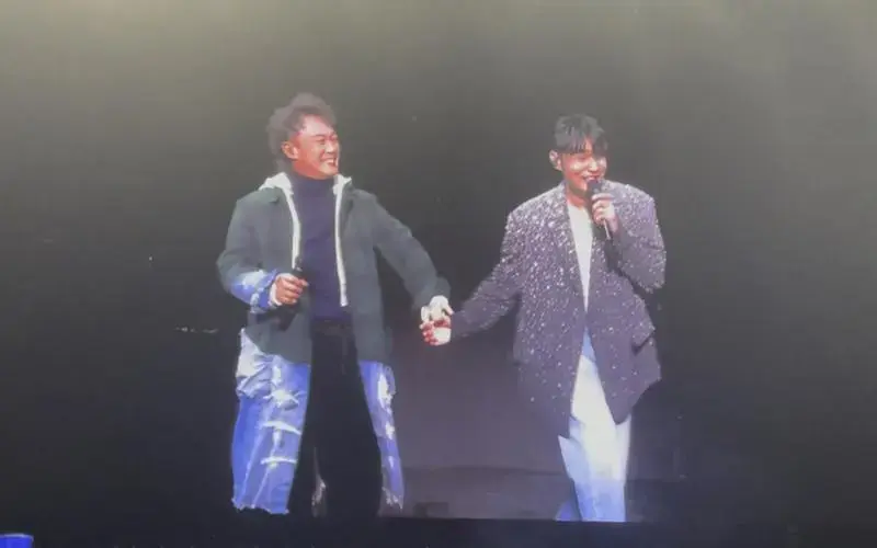 陈奕迅在李荣浩演唱会露脸! 正片30s开始