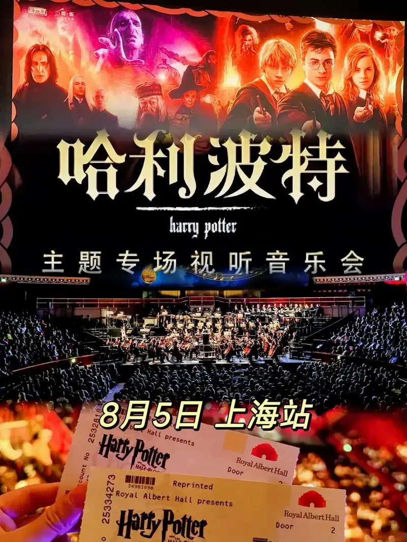 哈利波特音乐会#前奏一响拾起多少人的回忆 #燃爆全场 #哈迷 - 抖音