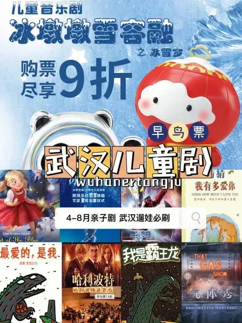 武汉遛娃48月儿童剧必刷合集更新