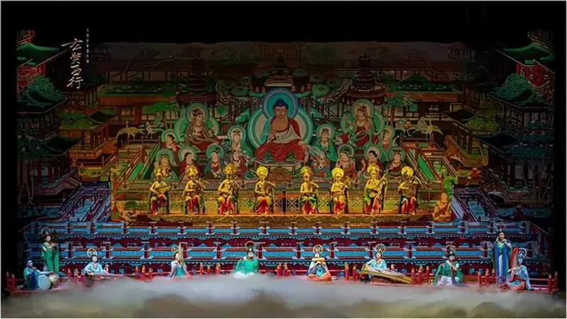 大型民族器乐剧《玄奘西行》复排首演_甘肃省_文化_民乐