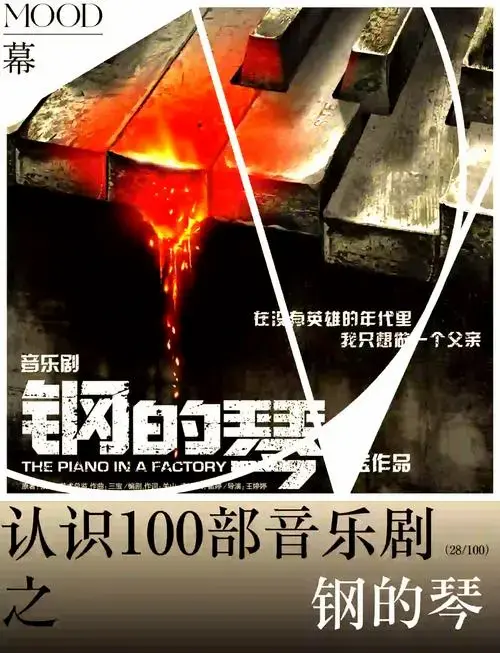 《钢的琴》: 工人逆境,温情幽默
音乐剧《钢的琴》改编自同名电影