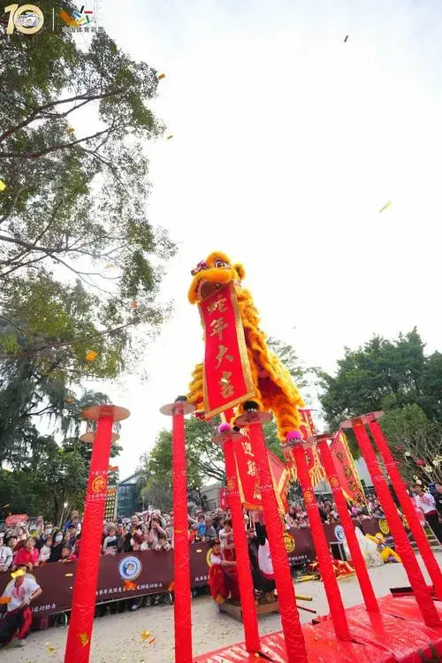 珠海:珠港澳龙狮共舞庆元宵,传统艺术焕发时代魅力