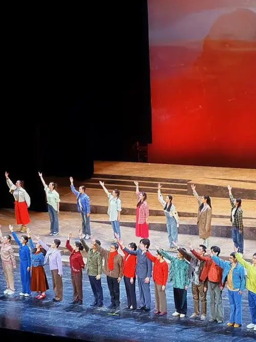 当非遗民歌遇上原创音乐剧,《大河长歌》保利剧院开演进行时🔛\\n
