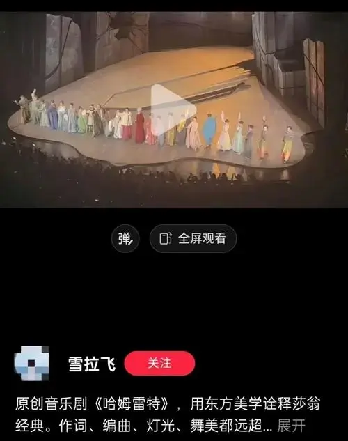 挖艺薯观影团丨再现莎翁经典,音乐剧《哈姆雷特》之夜圆满收官!