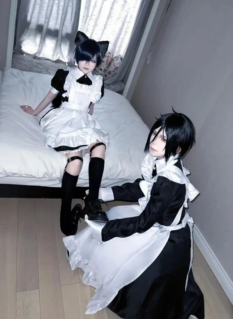 黑执事 #塞巴斯蒂安 #cos - 抖音
