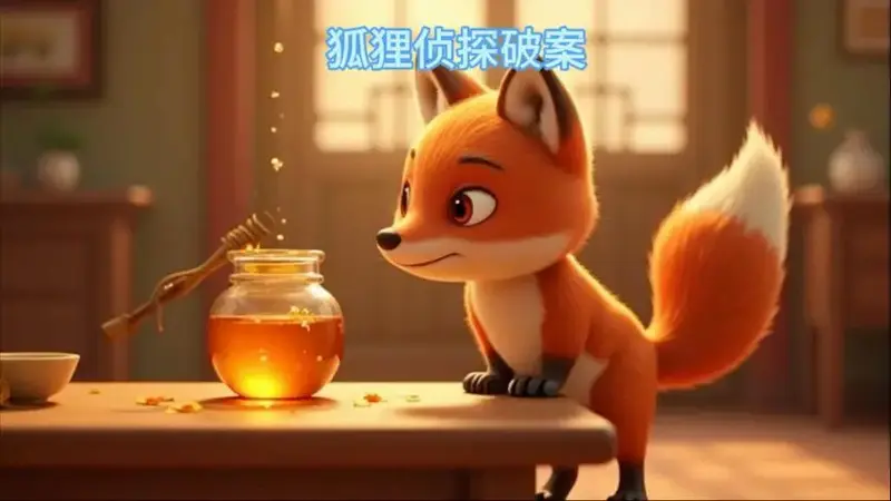 儿童睡前小故事《狐狸侦探破案》儿童动画小故事!
