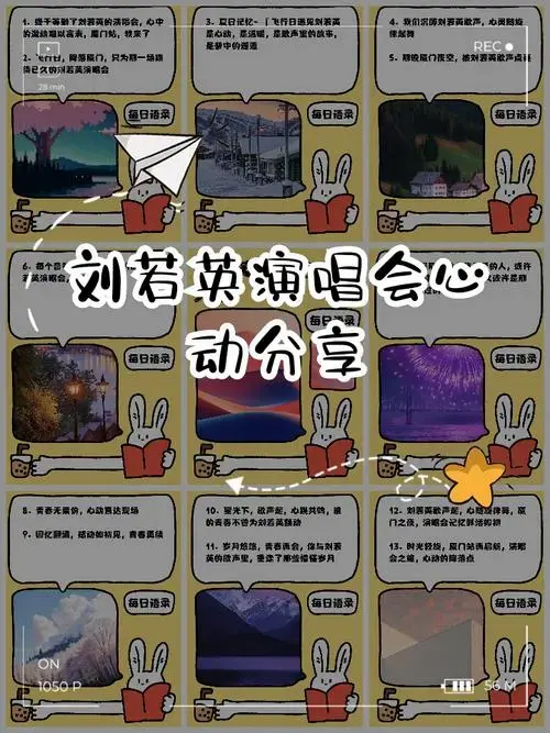 刘若英演唱会心动分享