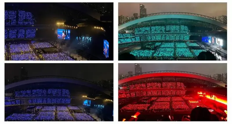 五月天演唱会现场氛围超赞!