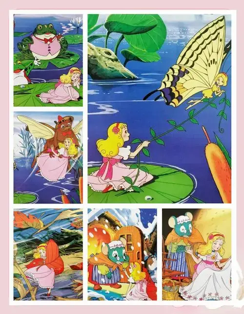 亲子共读《拇指姑娘》绘本,经典故事永流传