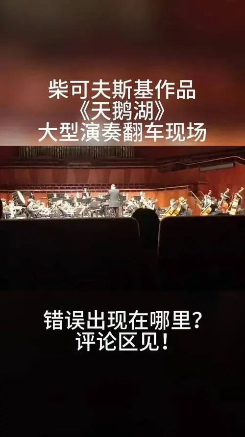 柴可夫斯基作品《天鹅湖》大型翻车现场 交响乐 柴可夫斯基 天鹅湖
