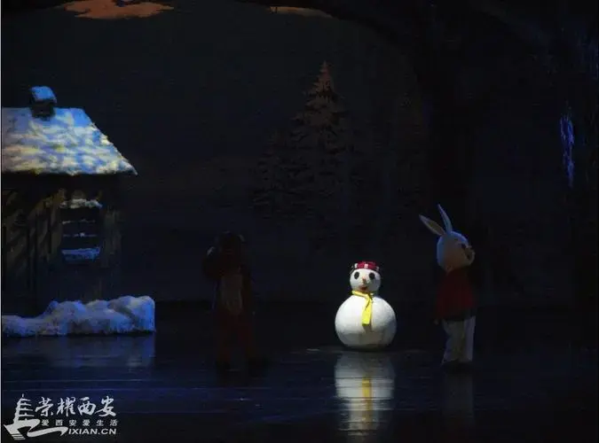 看儿童剧《雪孩子》归来