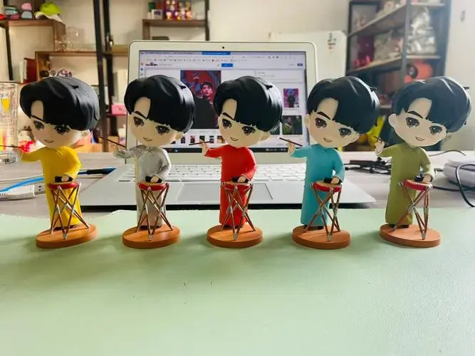 德云社的角儿们
#张云雷大褂
#手办