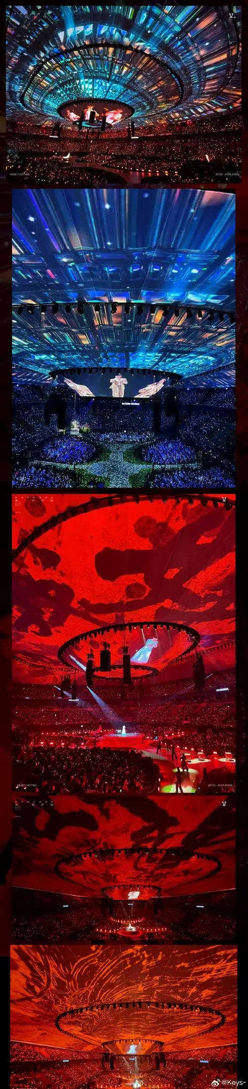张杰「未·你好吗」2025跨年演唱会创意概念视觉片 舞台视觉//解锁