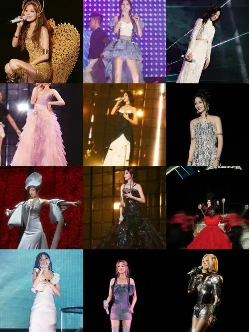 张韶涵演唱会服装造型