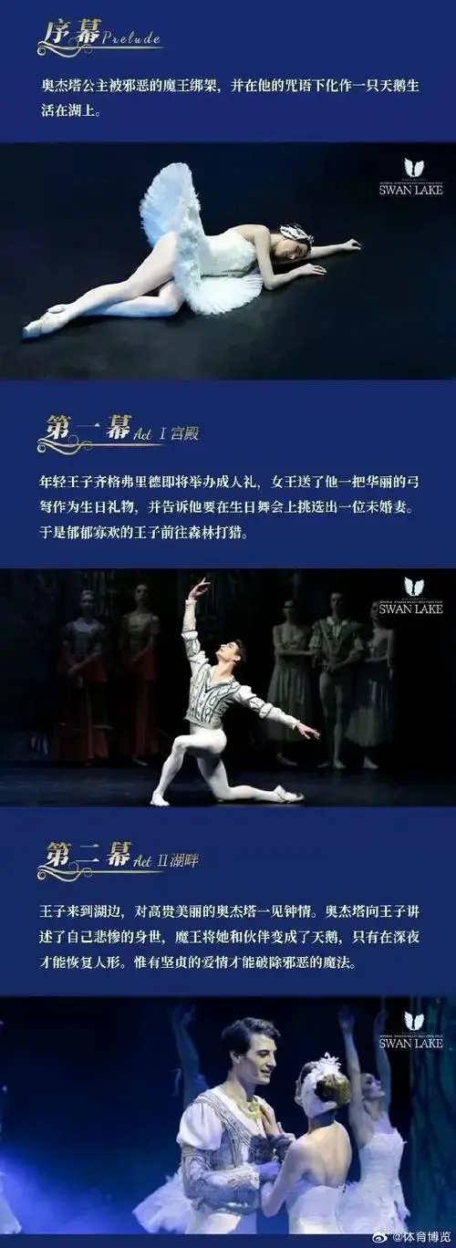 那一定是《天鹅湖》,作为世界上最著名的芭蕾舞剧之一,《天鹅湖》是