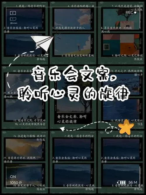 音乐会文案,聆听心灵的旋律