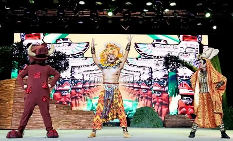 儿童剧《狮子的荣耀》在区文化馆精彩上演