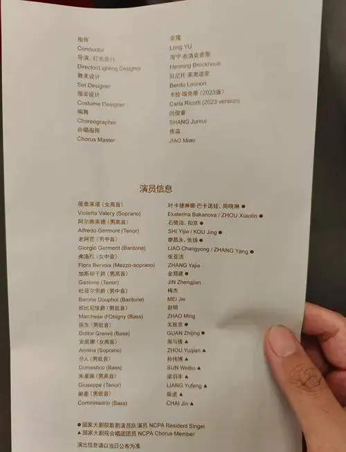 《茶花女》歌剧演出:震撼人心的视听盛宴