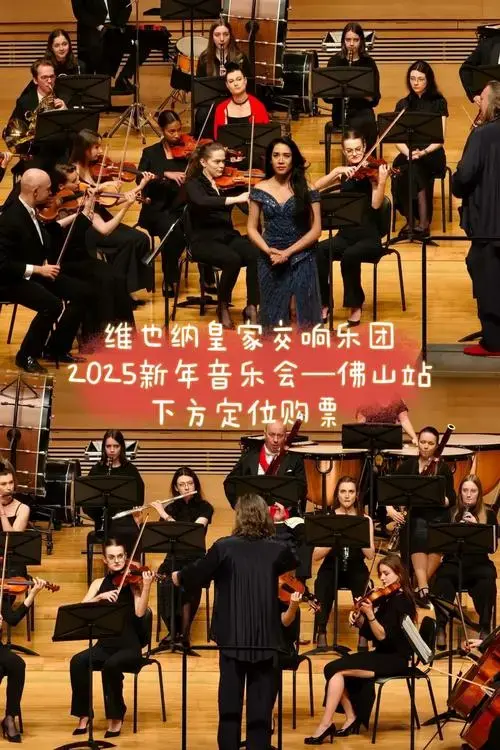维也纳皇家交响乐团2025新年音乐会—佛山站#交响音乐会现场 - 抖音