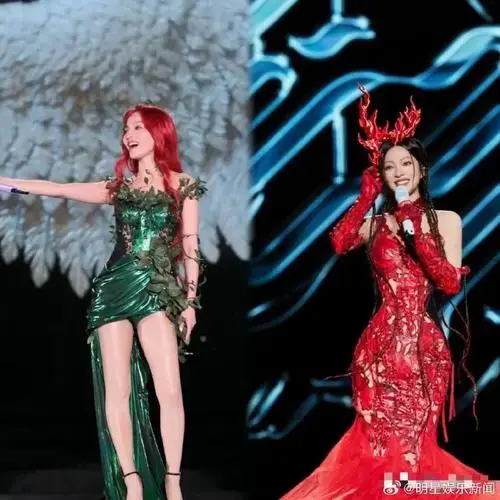 张韶涵演唱会的造型真的可以封神了.