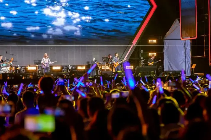 万人合唱!场面高燃!遂宁这场演唱会high爆啦!