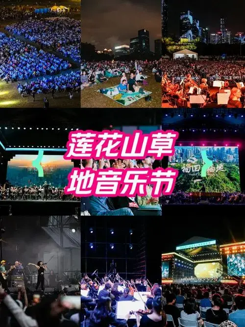 莲花山草地音乐节:音乐与自然的约会