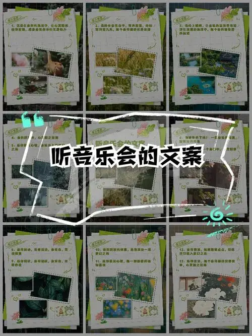 听音乐会的文案