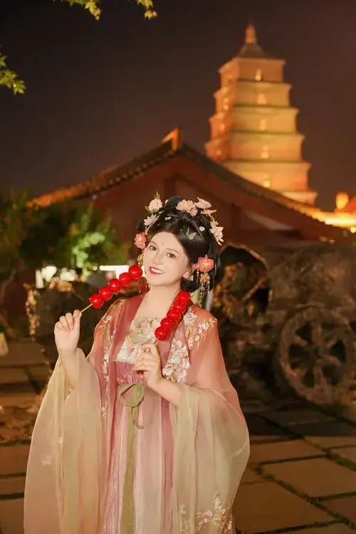 大唐不夜城汉服妆造也太美了吧