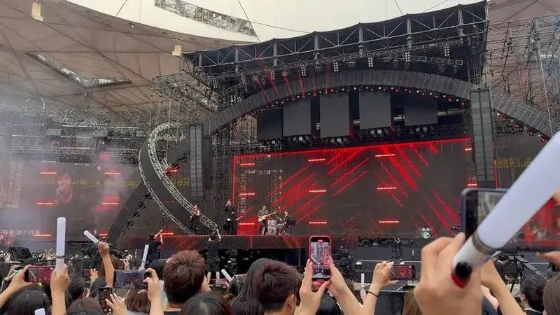深圳五月天演唱会内场体验:值回票价!