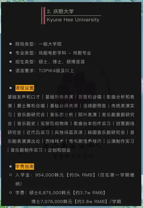 韩艺大推荐!话剧音乐剧戏剧
