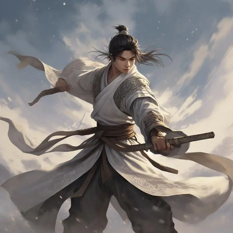 这组古风剑客头像,带你重温那些年的武侠梦.