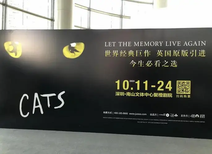 韦伯的音乐剧《猫》在这里上演,真是让人心潮澎湃.