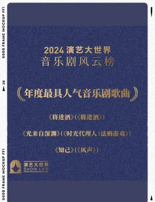 2024音乐剧风云榜揭晓