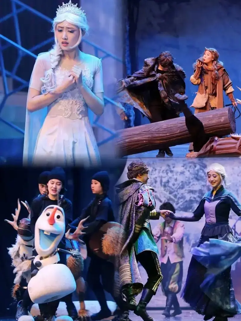 《冰雪奇缘》儿童舞台剧.在现场零距离接触安娜公主和雪宝!
