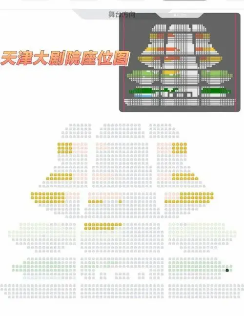 天津大剧院座位安排指南