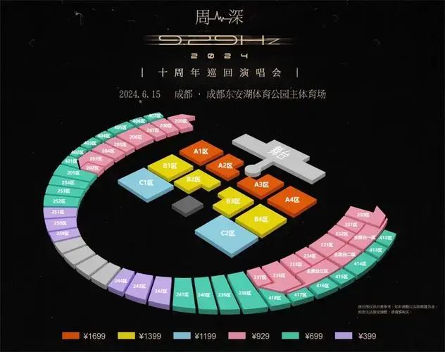 2024周深成都演唱会二次开票时间