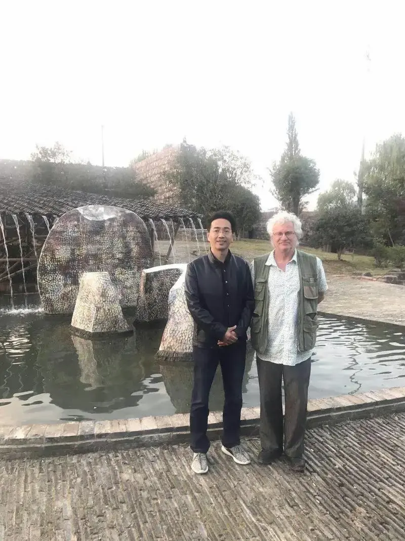 2018年雅克· 考夫曼先生访华是父亲接待 2024年我有幸 - 抖音