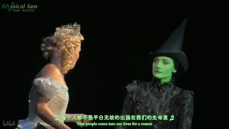 大热音乐剧改编电影《魔法坏女巫》发布角色海报,角色海报中展示了