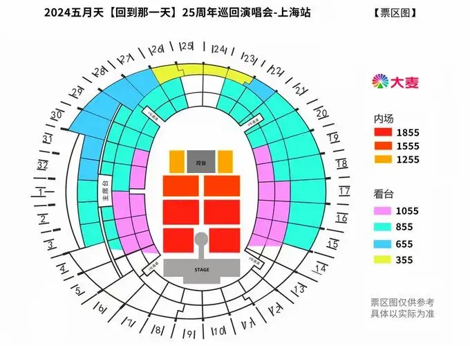 五月天2024上海演唱会抢票全攻略
