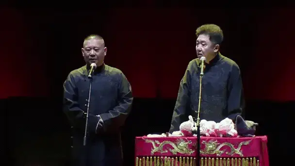 郭德纲于谦早期相声,笑料不断,一个敢说一个敢接