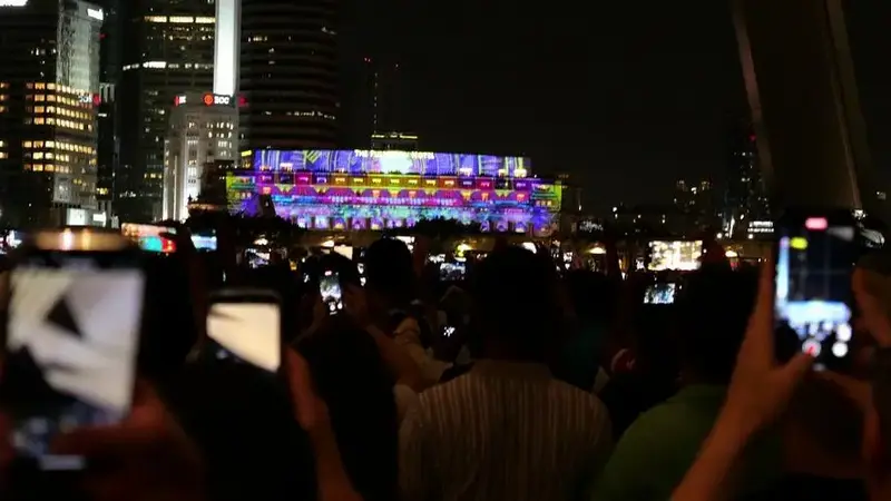 新加坡 2025 跨年烟花