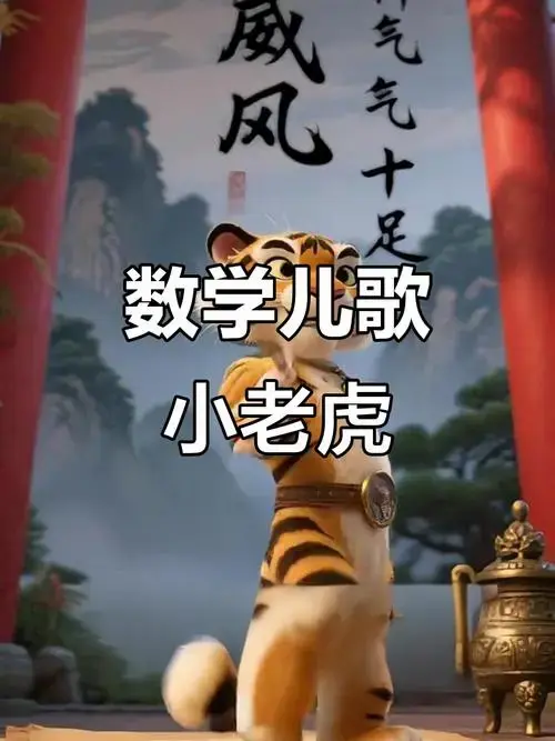 小老虎学数学,神气又有趣!