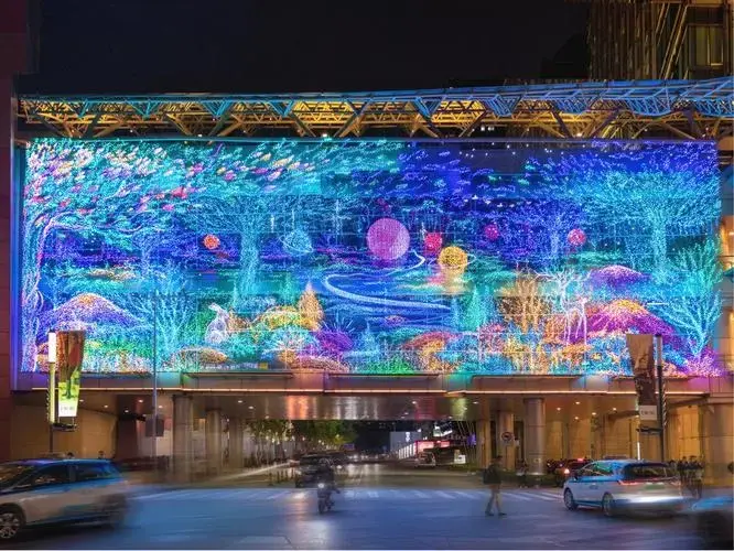 新晋艺术打卡地!2022深圳光影艺术季罗湖展区正式展映