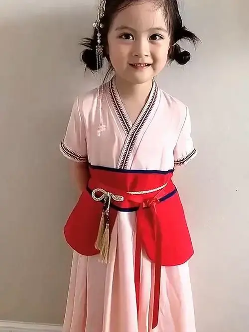 萌系花木兰萌娃,这是太可爱了吧