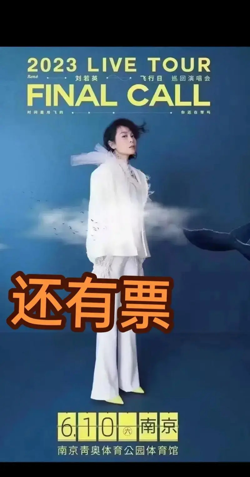 刘若英南京站倒计时!你们准备好了吗#刘若英 #刘若英后来 - 抖音